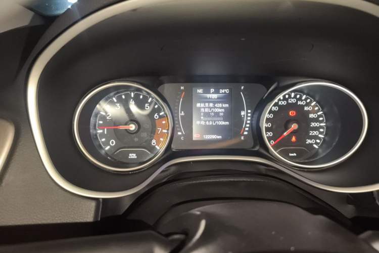 Used Jeep Compass 2020 220T Automatic Leading Edition Instrument Cluster