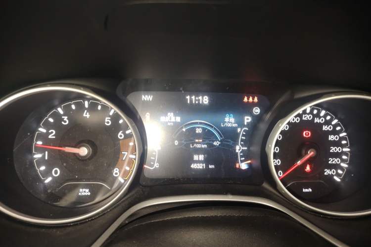 Used Jeep Compass 2020 220T Automatic Elite Edition Instrument Cluster