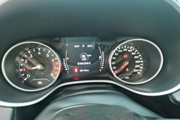 Used Jeep Compass 2020 220T Automatic Leading Edition Instrument Cluster