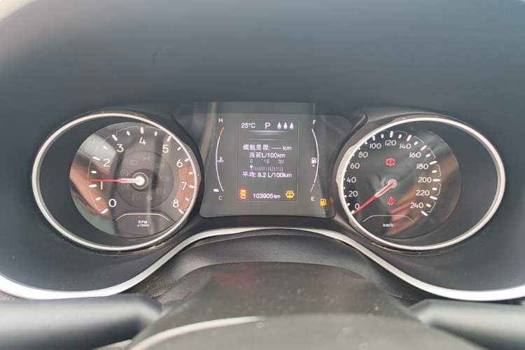 Used Jeep Compass 2020 220T Automatic Leading Edition Instrument Cluster