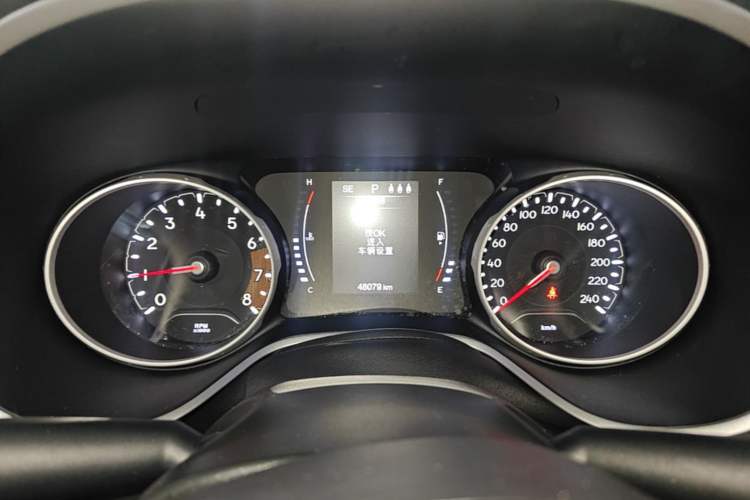 Used Jeep Compass 2020 220T Automatic Leading Edition Instrument Cluster