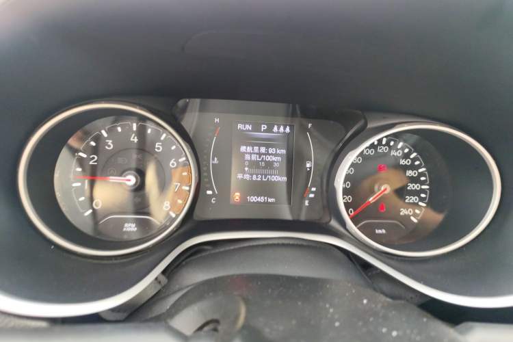Used Jeep Compass 2020 220T Automatic Leading Edition Instrument Cluster