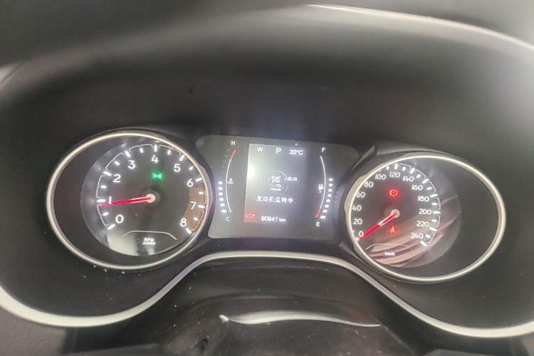Used Jeep Compass 2020 220T Automatic Leading Edition Instrument Cluster