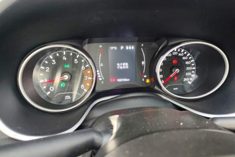 Used Jeep Compass 2020 220T Automatic Leading Edition Instrument Cluster