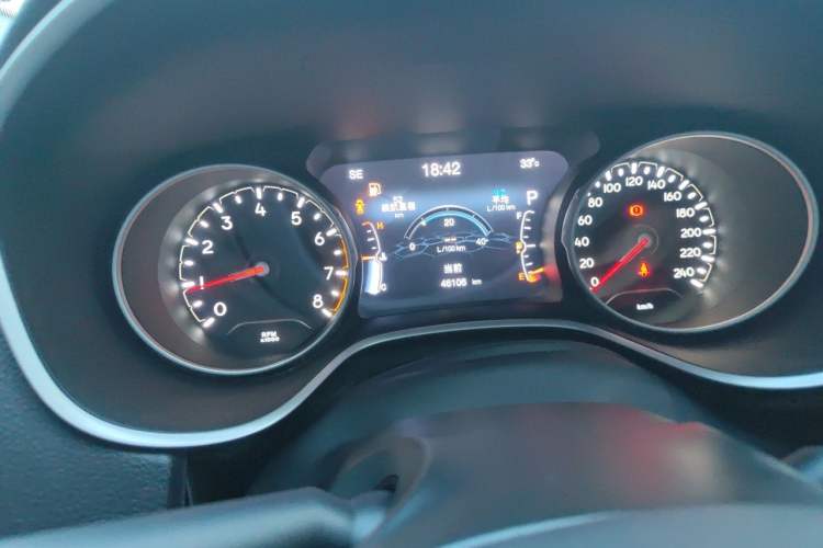 Used Jeep Compass 2020 220T Automatic Elite Edition Instrument Cluster
