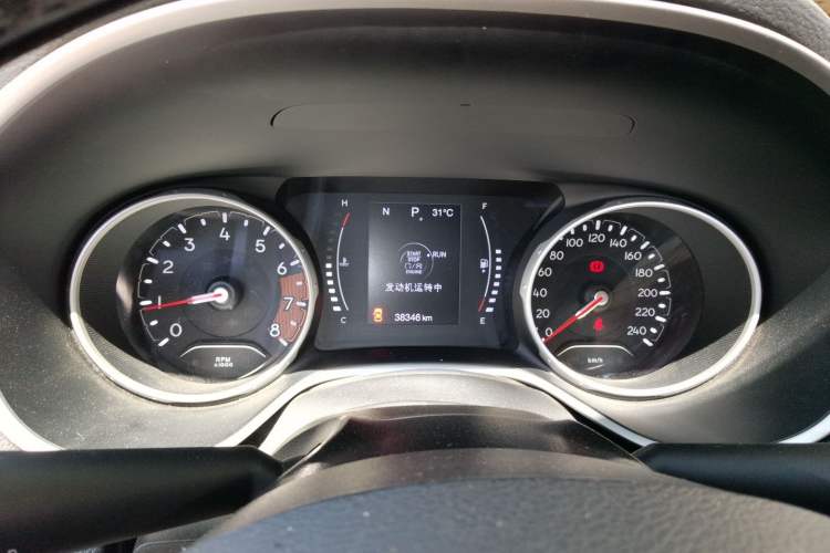 Used Jeep Compass 2020 220T Automatic Leading Edition Instrument Cluster