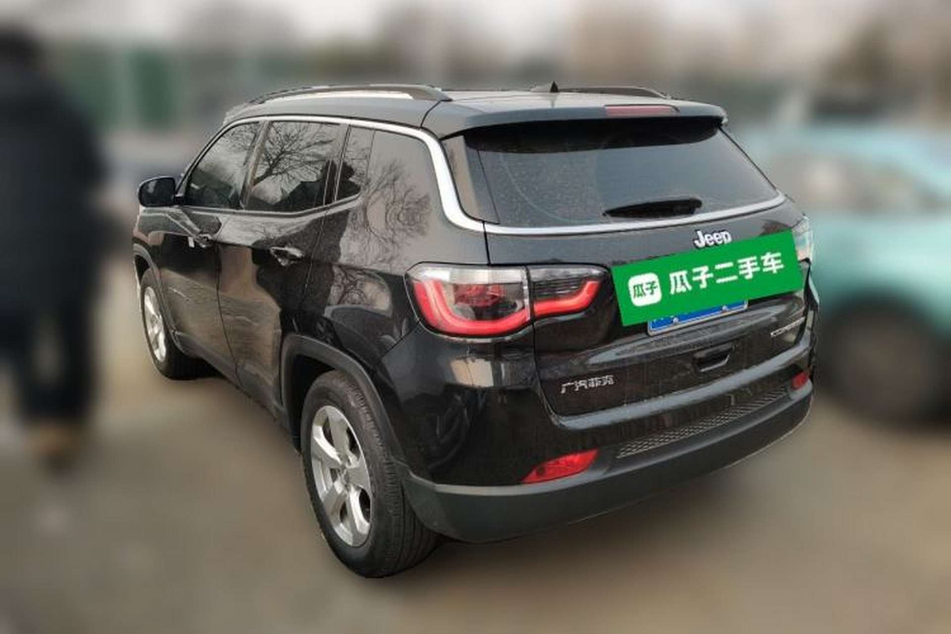 Used Jeep Compass 2020 220T Automatic Leading Edition Rear Left 45 Deg