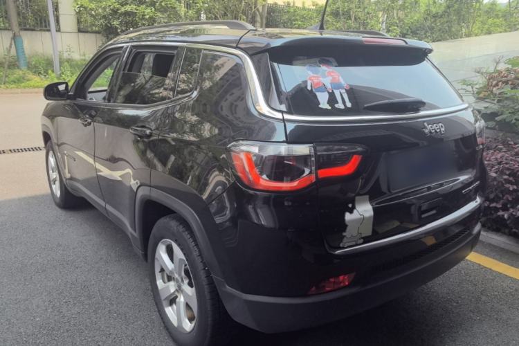 Used Jeep Compass 2020 220T Automatic Leading Edition Rear Left 45 Deg