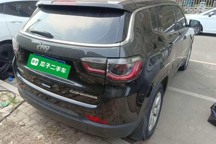 Used Jeep Compass 2020 220T Automatic Elite Edition Rear Right 45 Deg