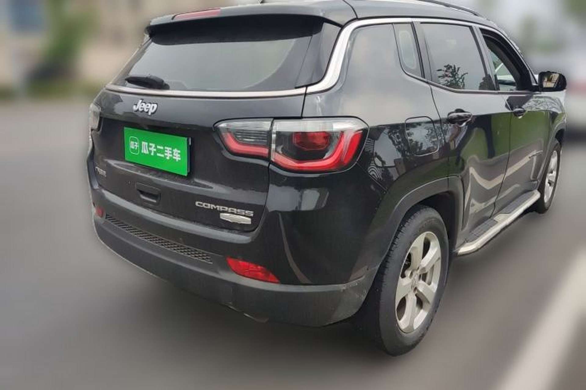 Used Jeep Compass 2020 220T Automatic Elite Edition Rear Right 45 Deg