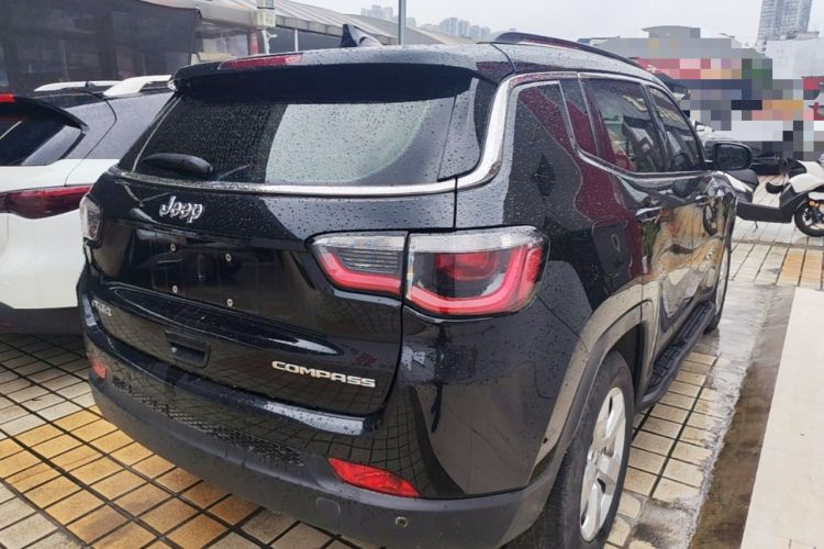 Used Jeep Compass 2020 220T Automatic Leading Edition Rear Right 45 Deg