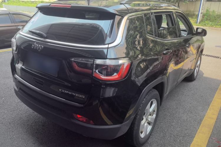 Used Jeep Compass 2020 220T Automatic Leading Edition Rear Right 45 Deg