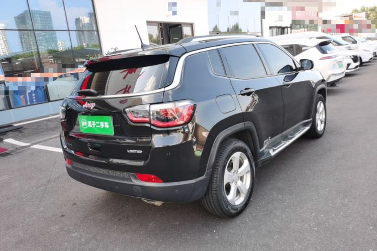 Used Jeep Compass 2020 220T Automatic Leading Edition Rear Right 45 Deg