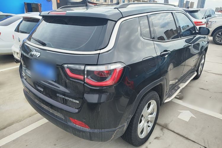 Used Jeep Compass 2020 220T Automatic Leading Edition Rear Right 45 Deg