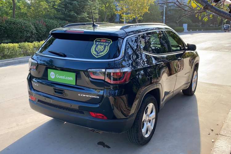 Used Jeep Compass 2020 220T Automatic Leading Edition Rear Right 45 Deg