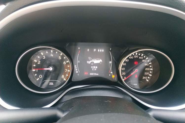 Used Jeep Compass 2020 220T Automatic Leading Edition Instrument Cluster