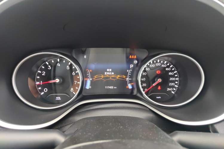 Used Jeep Compass 2020 220T Automatic Elite Edition Instrument Cluster