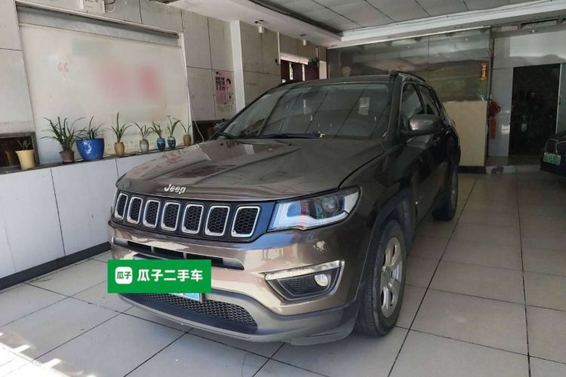Used Jeep Compass 2020 220T Automatic Leading Edition Front Left 45 Deg