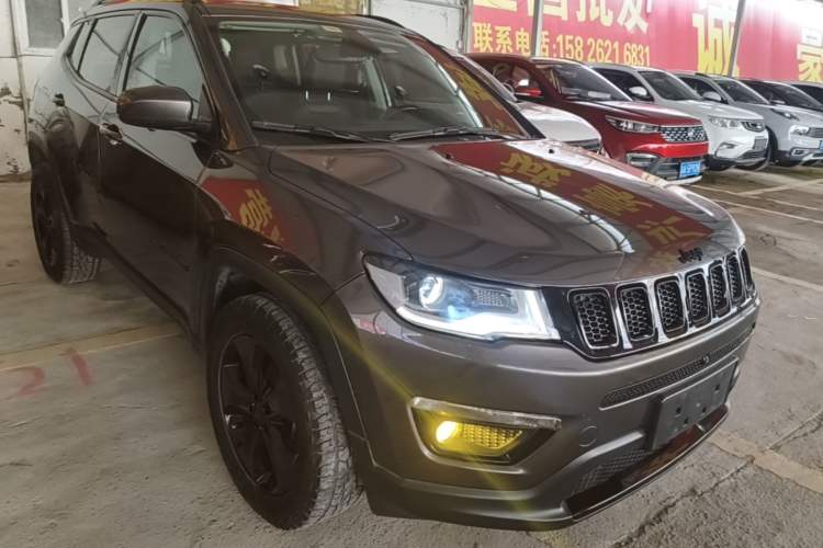 Used Jeep Compass 2020 220T Automatic Night Eagle Edition Front Right 45 Deg