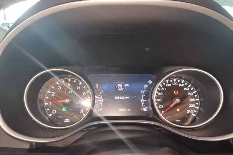 Used Jeep Compass 2020 220T Automatic Night Eagle Edition Instrument Cluster