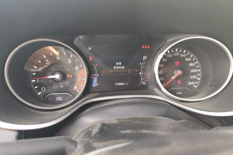 Used Jeep Compass 2020 220T Automatic Night Eagle Edition Instrument Cluster