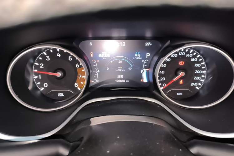 Used Jeep Compass 2020 220T Automatic Night Eagle Edition Instrument Cluster