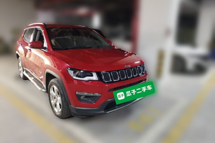 Used Jeep Compass 2020 220T Automatic Leading Edition Front Right 45 Deg
