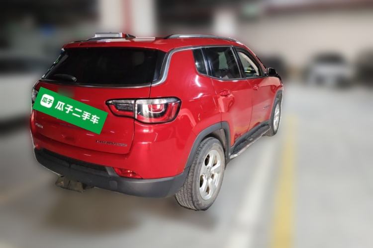 Used Jeep Compass 2020 220T Automatic Leading Edition Rear Right 45 Deg