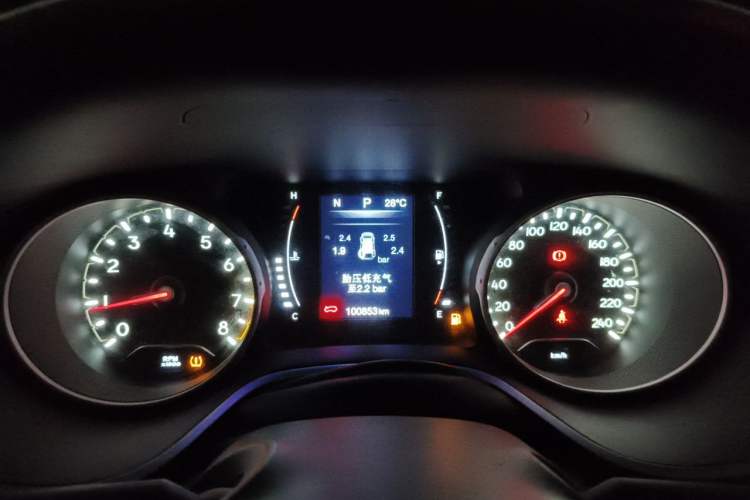 Used Jeep Compass 2020 220T Automatic Leading Edition Instrument Cluster