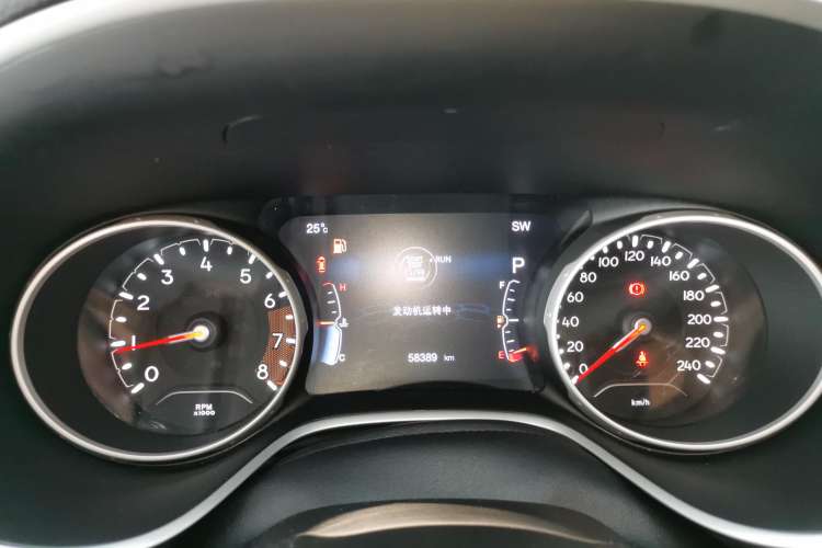 Used Jeep Compass 2020 220T Automatic Night Eagle Edition Instrument Cluster