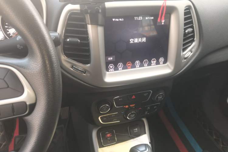 Used Jeep Compass 2020 220T Automatic Leading Edition Audio And AC Panel
