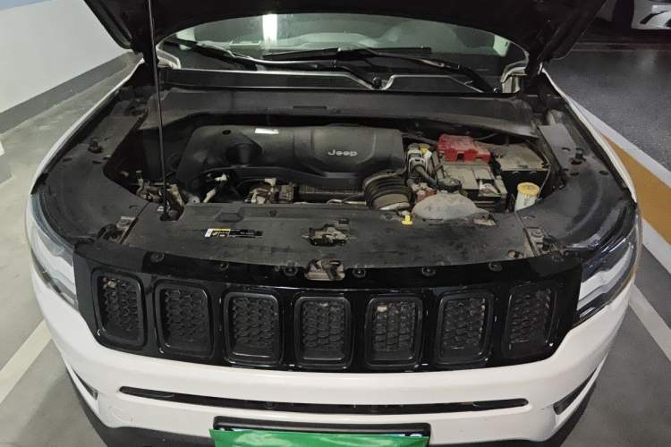 Used Jeep Compass 2020 220T Automatic Four-Wheel Drive Elite Edition Engine Bay
