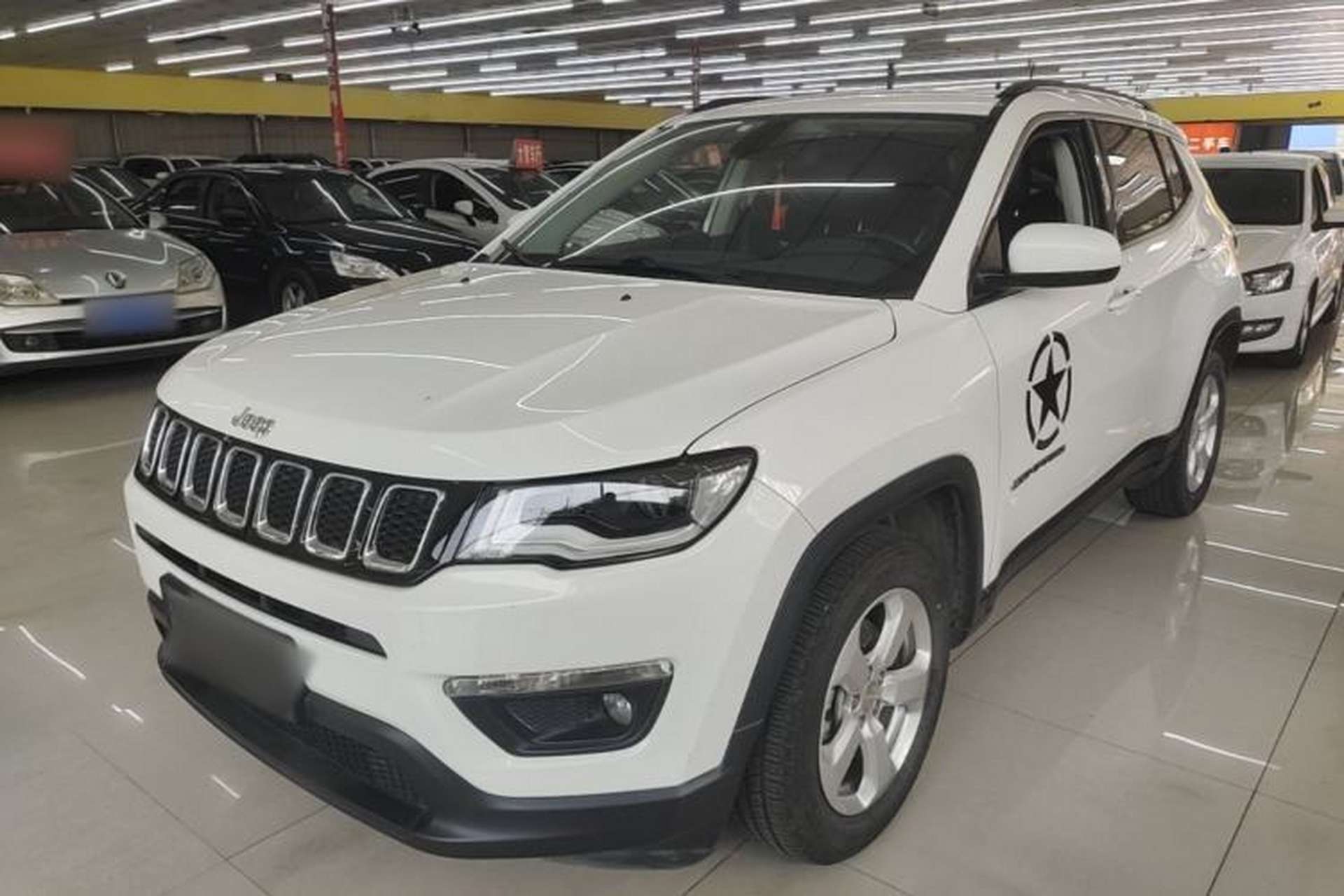 Used Jeep Compass 2020 220T Automatic Elite Edition Front Left 45 Deg