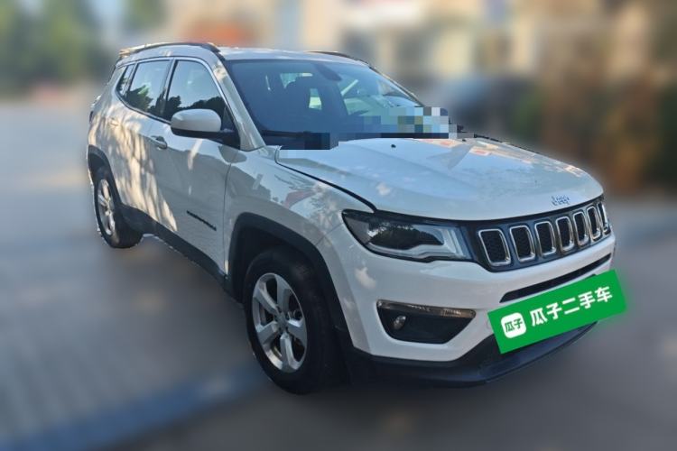 Used Jeep Compass 2020 220T Automatic Leading Edition Front Right 45 Deg