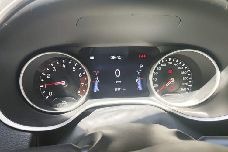 Used Jeep Compass 2020 220T Automatic Elite Edition Instrument Cluster