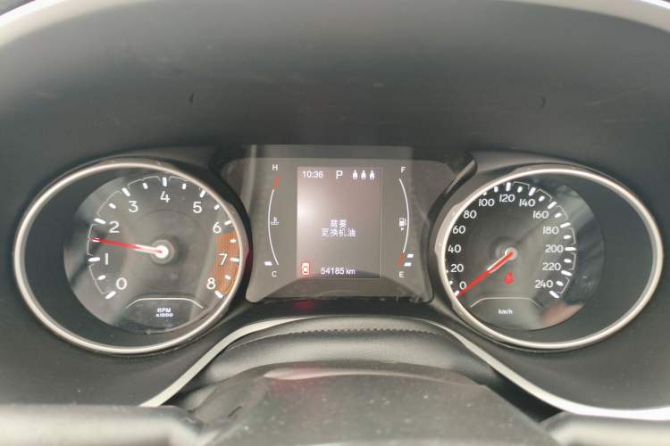 Used Jeep Compass 2020 220T Automatic Leading Edition Instrument Cluster