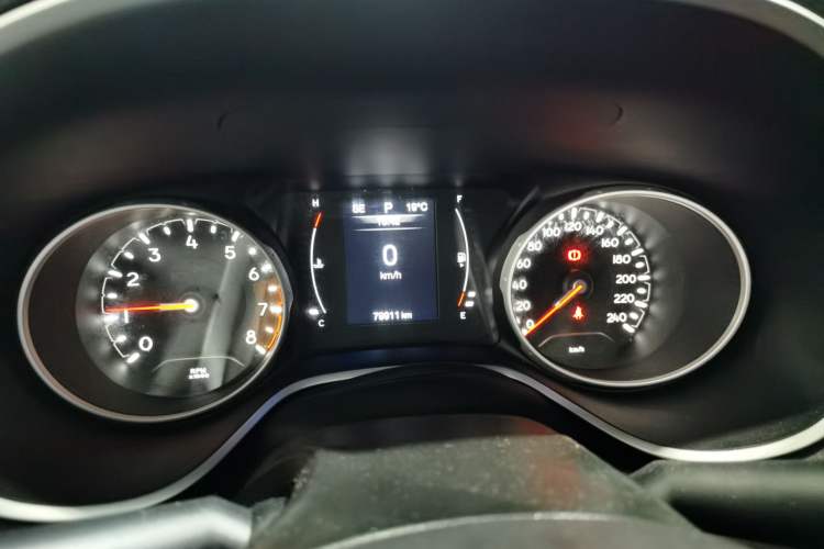 Used Jeep Compass 2020 220T Automatic Leading Edition Instrument Cluster