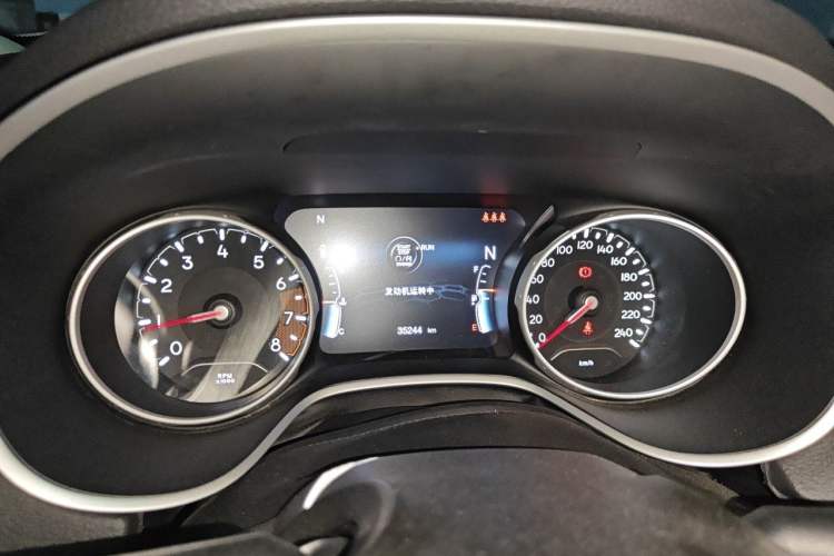 Used Jeep Compass 2020 220T Automatic Four-Wheel Drive Elite Edition Instrument Cluster