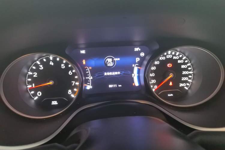 Used Jeep Compass 2020 220T Automatic Four-Wheel Drive Elite Edition Instrument Cluster