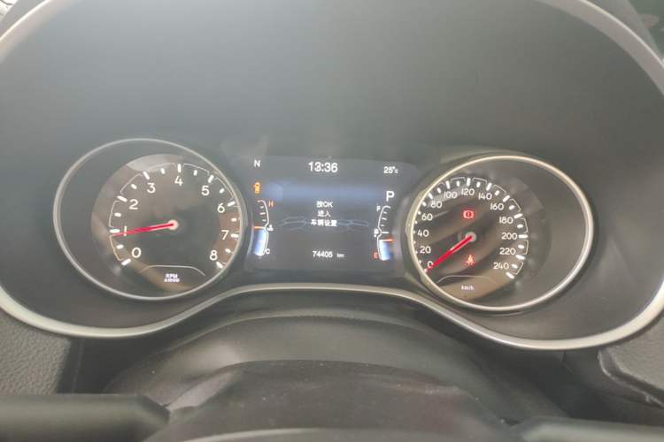 Used Jeep Compass 2020 220T Automatic Elite Edition Instrument Cluster