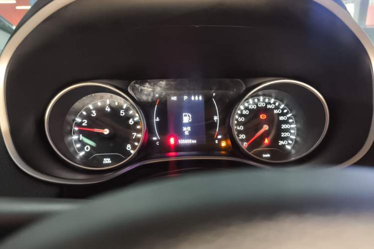 Used Jeep Compass 2020 220T Automatic Leading Edition Instrument Cluster