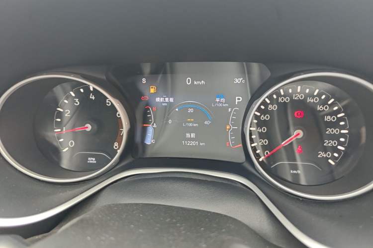 Used Jeep Compass 2020 220T Automatic Night Eagle Edition Instrument Cluster