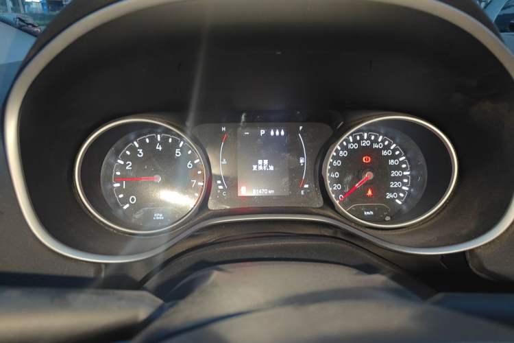 Used Jeep Compass 2020 220T Automatic Leading Edition Instrument Cluster