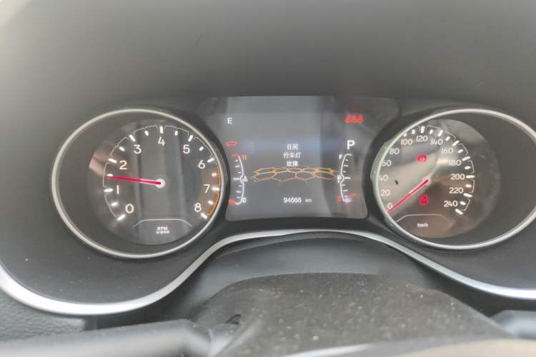 Used Jeep Compass 2020 220T Automatic Elite Edition Instrument Cluster