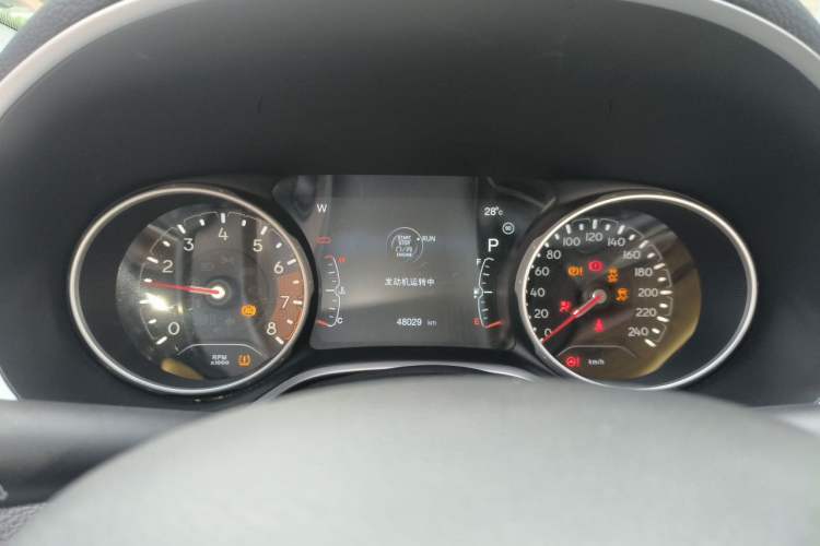 Used Jeep Compass 2020 220T Automatic Elite Edition Instrument Cluster
