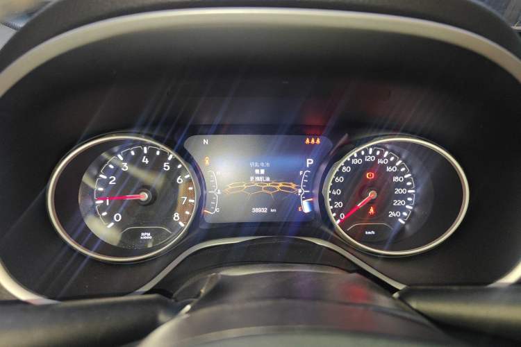 Used Jeep Compass 2020 220T Automatic Elite Edition Instrument Cluster