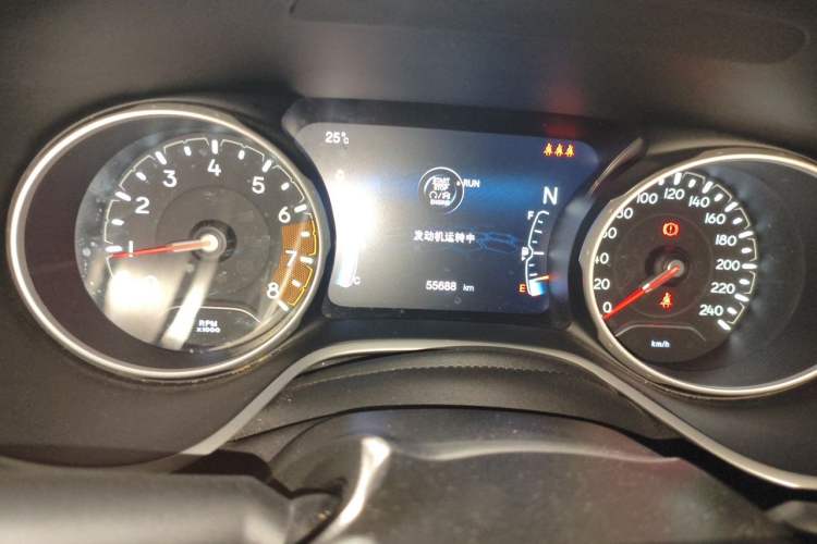 Used Jeep Compass 2020 220T Automatic Elite Edition Instrument Cluster