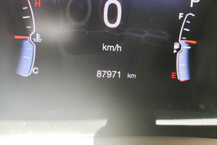 Used Jeep Compass 2020 220T Automatic Elite Edition Odometer Close Up