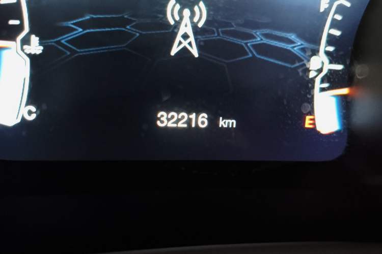 Used Jeep Compass 2020 220T Automatic Elite Edition Odometer Close Up