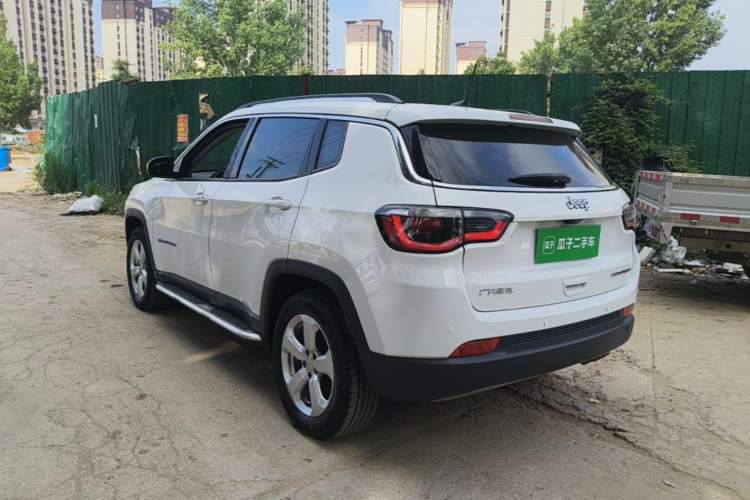 Used Jeep Compass 2020 220T Automatic Leading Edition Rear Left 45 Deg
